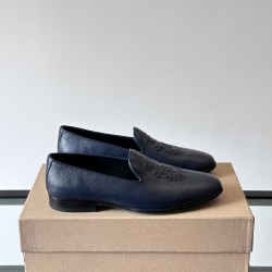 CREST LOAFERS IN BLUE UK CREST LOAFERS IN BLUE UK