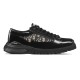 replica COMBAT DERBY SHOE BLACK POLISHED CALFSKIN WITH BEIGE AND BLACK OBLIQUE JACQUARD - CD326 UK
