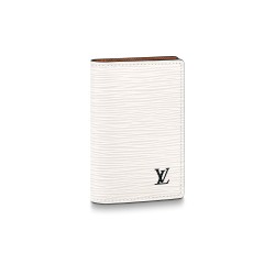 Pocket Organizer White Epi Leather Uk