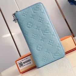 Zippy Wallet Azur Frost Cowhide Leather M12680 Uk