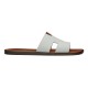 Replica Izmir Sandals In White And Brown - Hs102 Uk