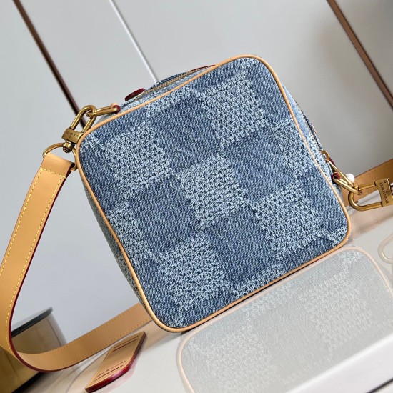 Replica L 15512 LFR#12369 Buddha Luxury Replica Chess Messenger Blue Damier Denim 3D Canvas N40706 Uk - 15512 - Buddha Luxury