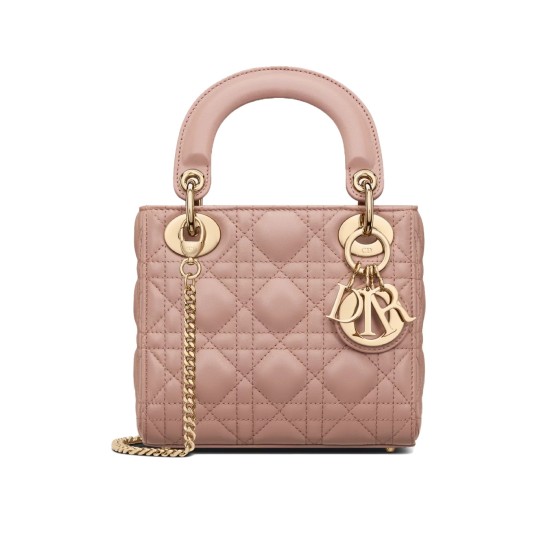 Replica Dior 13224 DFR#13964 Buddha Luxury Replica Mini Lady Bag Blush Cannage Lambskin Uk - 13224 - Buddha Luxury