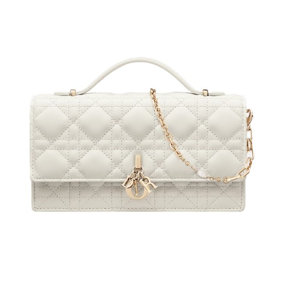 Replica Dior 13200 DFR#14465 Buddha Luxury Replica Mini Bag Latte Cannage Lambskin Uk - 13200 - Buddha Luxury