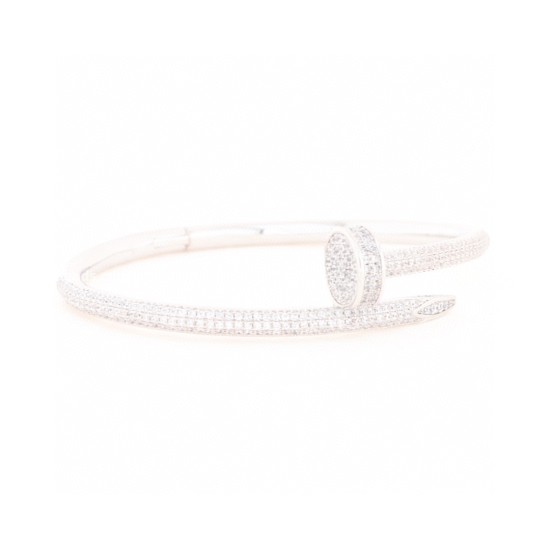 replica JUSTE UN CLOU BRACELET IN SILVER UK