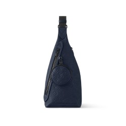 Duo Slingbag Blue Monogram Shadow Leather M24467 Uk