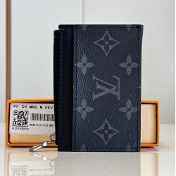 COIN CARD HOLDER MONOGRAM ECLIPSE CANVAS M82245 UK