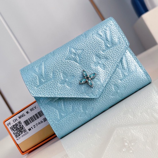 Replica VICTORINE WALLET AZUR FROST M12746 UK replica VICTORINE WALLET AZUR FROST M12746 UK
