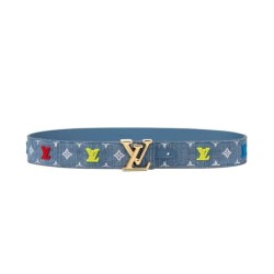 Blue Denim 'New Wave' Belt - B173 Uk