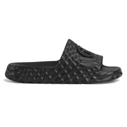 Interlocking G Slide Sandal Black - Gcs28 Uk