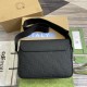 Replica Gucci 15278 GFR#10157 Buddha Luxury Replica Monogram-Debossed Leather Cross-Body Bag Black Uk - 15278 - Buddha Luxury