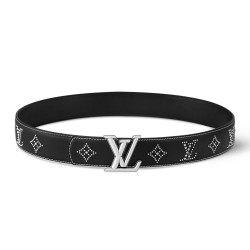 DIMENSION 40MM BELT BLACK LEATHER - B372 UK