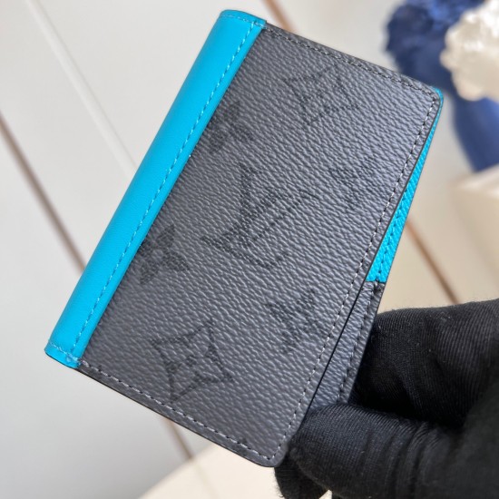 Replica L 12818 LFR#12712 Buddha Luxury Replica Pocket Organizer Turquoise Monogram Eclipse Reverse Canvas M11469 Uk - 12818 - Buddha Luxury