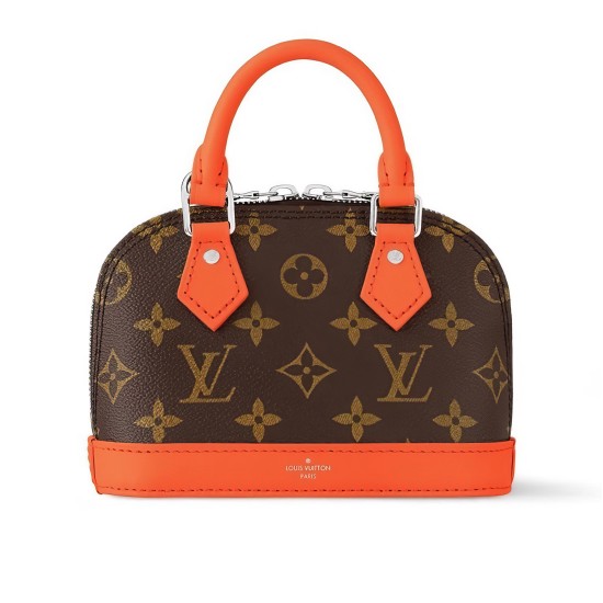 Replica L 12707 LFR#11327 Buddha Luxury Replica Nano Alma Handbag Orange Monogram Canvas M82717 Uk - 12707 - Buddha Luxury