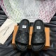 replica LV WATERFRONT MULES IN BLACK - LVS81 UK