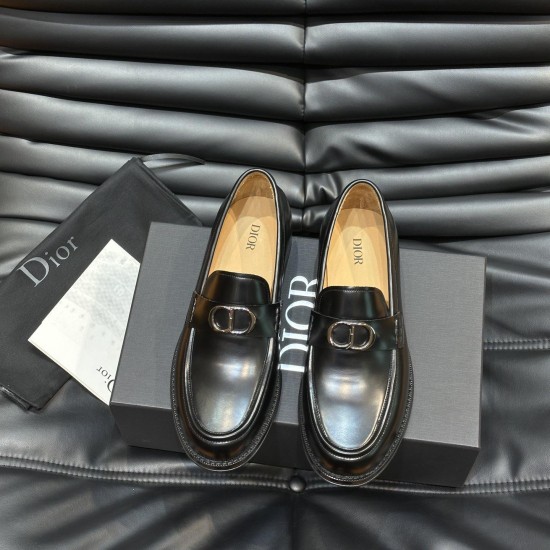 Replica GRANVILLE LOAFERS BLACK POLISHED CALFSKIN - CD281 UK replica GRANVILLE LOAFERS BLACK POLISHED CALFSKIN - CD281 UK