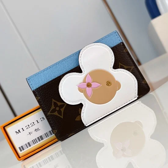 Replica L 14804 LFR#14560 Buddha Luxury Replica Vivienne Card Holder Azur Frost Monogram Canvas M12213 Uk - 14804 - Buddha Luxury