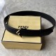 Replica Fendi 14532 FFR#7724 Buddha Luxury Replica First Black Leather Belt - B261 Uk - 14532 - Buddha Luxury