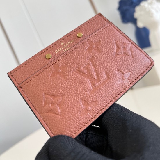 replica CARD HOLDER COGNAC MONOGRAM EMPREINTE LEATHER M83678 UK