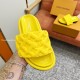 replica POOL PILLOW COMFORT SLIDES IN YELLOW - LVS64 UK