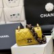 Replica 23A MINI YELLOW LAMBSKIN QUILTED AND WENG WOOD FLAP BAG UK replica 23A MINI YELLOW LAMBSKIN QUILTED AND WENG WOOD FLAP BAG UK