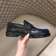 replica LV DERBY HARNESS LOAFERS IN BLACK - LV236 UK
