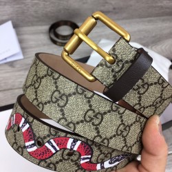 Snake Print Gg Supreme Belt - B73 Uk Snake Print Gg Supreme Belt - B73 Uk