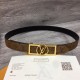 Replica L 14720 LFR#1770 Buddha Luxury Replica Monogram Ceinture Dauphine Tan Noir Belt - B113 Uk - 14720 - Buddha Luxury