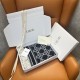 Replica Macrocannage Blanket Navy Blue And Off-White Cashmere Uk