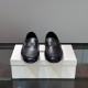 Replica Black Deerskin Moccasins With Metal Logo - Gd216 Uk - 11083 - Buddha Luxury