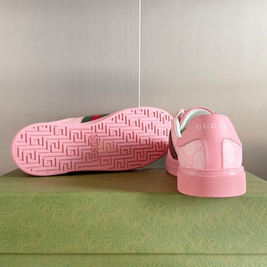 Replica Gucci 8134 GGCC187 Buddha Luxury Replica Gucci Trainers Ace Crystal Pink – Gcc187 Uk - 8134 - Buddha Luxury