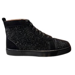 Christian Louboutin Trainers Low Top Black  – Cls053 Uk
