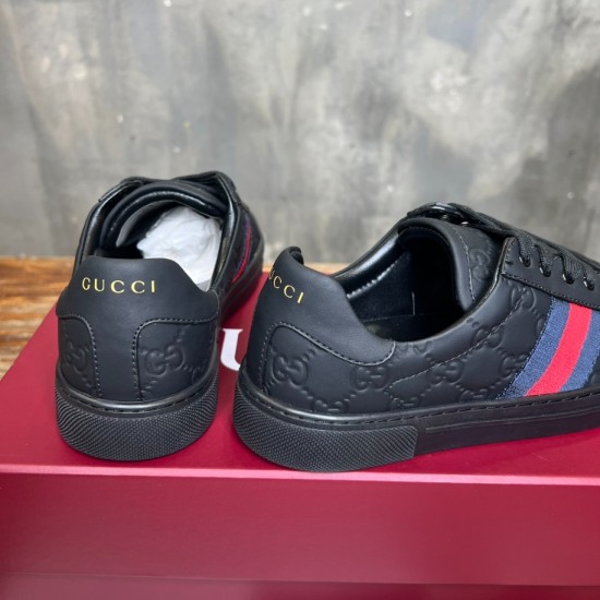 Replica Gucci 9278 GGCC170 Buddha Luxury Replica Gucci Trainers Ace Black And Red Web – Gcc170 Uk - 9278 - Buddha Luxury