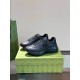 Replica Gucci Trainers Rhyton Black Leather  – Gcc172 Uk - 9434 - Buddha Luxury