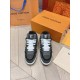 Replica L Trainer Black Damier 3D Denim Sneaker – Lvs208 Uk - 9352 - Buddha Luxury