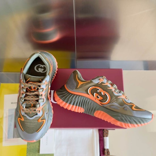 Replica Gucci 9139 GGCC200 Buddha Luxury Replica Gucci Trainers Brown Ripple Splash Fabric – Gcc200 Uk - 9139 - Buddha Luxury