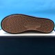Gucci Off The Grid Black Low Top Trainers Sole View in black and red Underside view of black Gucci trainer outsole showing monogram tread pattern in black and red