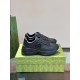 Replica Gucci Trainers Rhyton Black Leather  – Gcc172 Uk - 9434 - Buddha Luxury