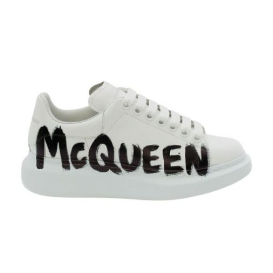 replica ALEXANDER MCQUEEN GRAFFITI OVERSIZED SNEAKER IN WHITE – ALD020 UK