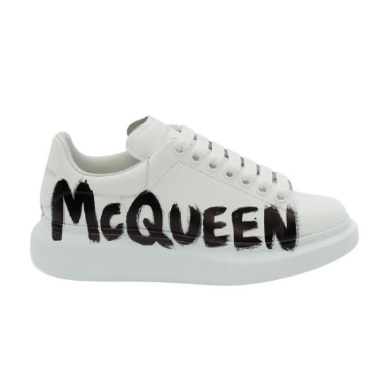 replica ALEXANDER MCQUEEN GRAFFITI OVERSIZED SNEAKER IN WHITE – ALD020 UK