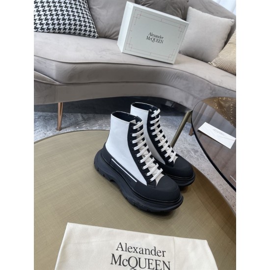 replica ALEXANDER MCQUEEN TREAD SLICK HIGH-TOP SNEAKERS – ALD035 UK