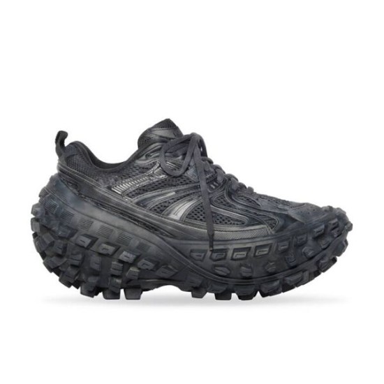 replica BALENCIAGA DEFENDER SNEAKER IN BLACK – BLA045 UK