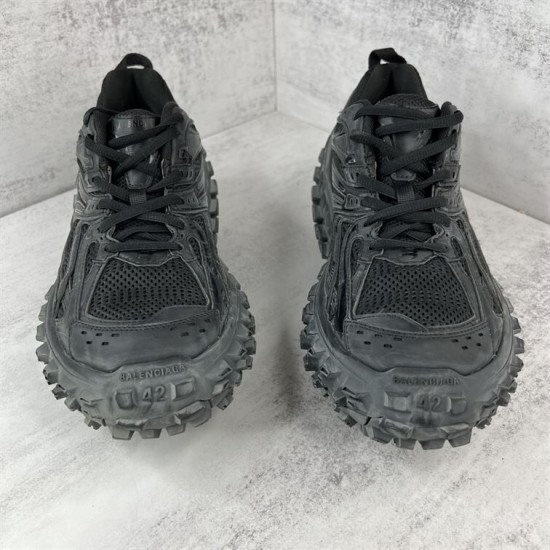 replica BALENCIAGA DEFENDER SNEAKER IN BLACK – BLA045 UK