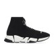 Replica Balenciaga Trainers Men’s Speed 2.0 Lace-Up Recycled Knit  In Black/White – Bla033 Uk - 8948 - Buddha Luxury