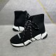 Replica Balenciaga Trainers Men’s Speed 2.0 Lace-Up Recycled Knit  In Black/White – Bla033 Uk - 8948 - Buddha Luxury
