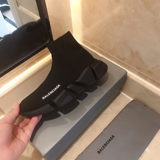 replica BALENCIAGA MEN’S SPEED 2.0 SNEAKER IN BLACK – BLA024 UK