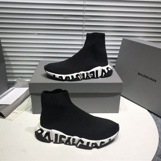 Replica BALENCIAGA SPEED RECYCLED KNIT GRAFFITI SNEAKER IN BLACK/WHITE – BLA051 UK replica BALENCIAGA SPEED RECYCLED KNIT GRAFFITI SNEAKER IN BLACK/WHITE – BLA051 UK