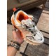 replica BALENCIAGA TRACK 3 SNEAKERS IN WHITE AND ORANGE – BLA001 UK