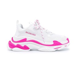 BALENCIAGA TRIPLE S 1.0 IN WHITE AND PINK – BLA023 UK