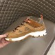 replica BURBERRY ARTHUR SNEAKERS IN BROWN- BBR005 UK